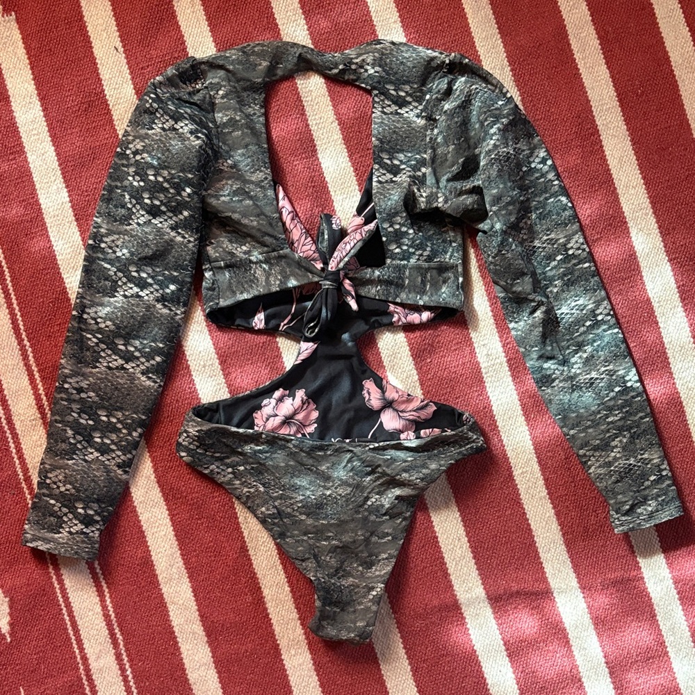 Maaji Python Long-Sleeve Swimsuit - image 3